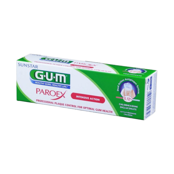 GUM Paroex Intensive Action Toothpaste 0.12% – 75ml